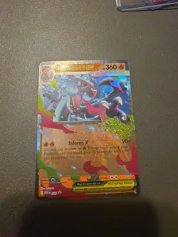 Pokemon TCG Mega Charizard EX 029 Mega Evolution Black Star Promo - Image 1