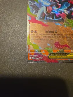 Pokemon TCG Mega Charizard EX 029 Mega Evolution Black Star Promo - Image 3