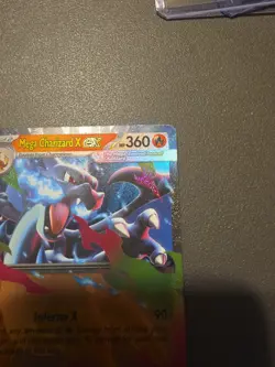 Pokemon TCG Mega Charizard EX 029 Mega Evolution Black Star Promo - Image 5