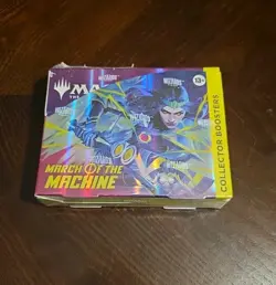 Magic The Gathering March Of The Machine Collector Booster Box - 12 Packs MTG 195166208350 - Image 1