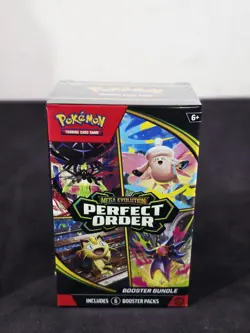 ✨Pokemon Mega Evolution Perfect Order Booster Bundle Factory SEALED✨ - Image 1