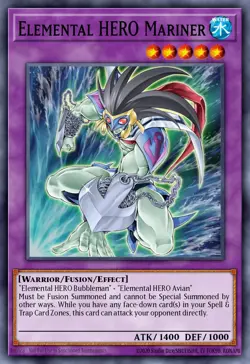 Elemental HERO Mariner SGX2-ENA24 1st ED NM Yu-Gi-Oh! - Image 1
