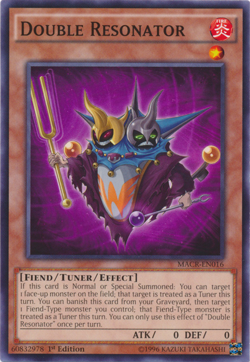 Double Resonator MACR-EN016 1st ED Yu-Gi-Oh! - Image 1