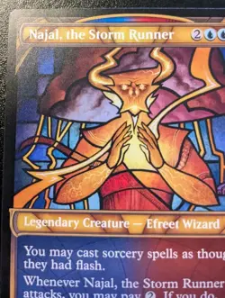 Najal, The Storm Runner (Showcase) 307 DMU Uncommon Dominaria United MTG - Image 2
