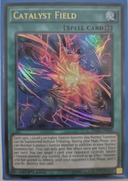 YuGiOh Catalyst Field Ultra Rare 1st Edition INOV-EN059 - Image 1