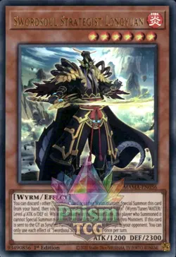 1st ed Swordsoul Strategist Longyuan ultra rare MAMA-EN036 Yugioh - Image 1
