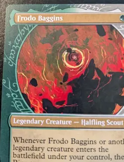 Frodo Baggins (Showcase) 0320 LTR Uncommon Lord Of The Rings Magic The Gathering - Image 2