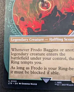 Frodo Baggins (Showcase) 0320 LTR Uncommon Lord Of The Rings Magic The Gathering - Image 4
