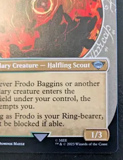Frodo Baggins (Showcase) 0320 LTR Uncommon Lord Of The Rings Magic The Gathering - Image 5