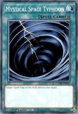 Mystical Space Typhoon L5DD-ENC17 1st ED Yu-Gi-Oh! - Image 1