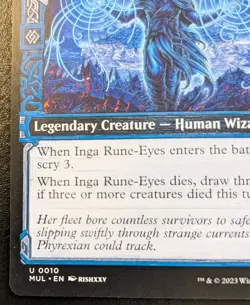 Inga Rune-Eyes 0010 MUL Uncommon Multiverse Legends Magic: The Gathering - Image 4