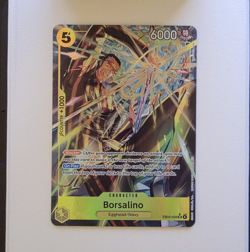 Bandai One Piece Card Game Borsalino EB04-058 ALT ART NEAR MINT - Image 1