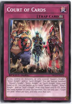Yugioh - Court of Cards SBC2-ENA19 1st Edition - Speed Duel: Battle City Finals - Image 1