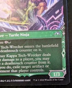 Kappa Tech-Wrecker (Showcase) 348 NEO Uncommon Kamigawa: Neon Dynasty MTG - Image 5