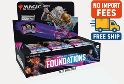 MTG Magic The Gathering Foundations Play Booster Box New Sealed 36 Packs - Image 1