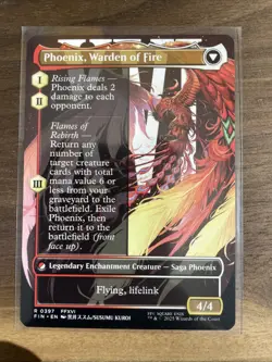Joshua, Phoenix's Dominant (Borderless) Final Fantasy Regular R397 - Image 2