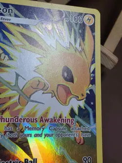 HP/DMG Pokemon TCG Jolteon TG04/TG30 SWSH09 Ultra Rare Holo Brilliant Stars - Image 2