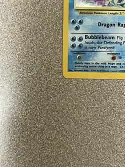 Pokemon TGC Gyarados 7/130 Holo Base Set 2 -LIGHTLY PLAYED- - Image 3