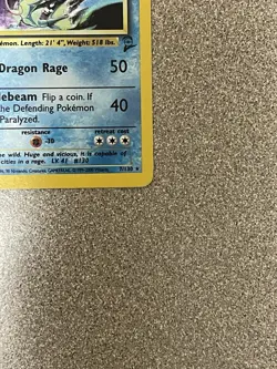 Pokemon TGC Gyarados 7/130 Holo Base Set 2 -LIGHTLY PLAYED- - Image 4