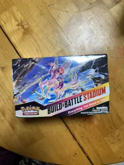 2022 SWSH Pokemon TCG Astral Radiance Build and Battle Stadium Card Box Set - Image 1