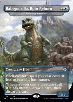 MTG Babygodzilla, Ruin Reborn | NM | Ikoria: Lair of Behemoths (IKO) - Image 1