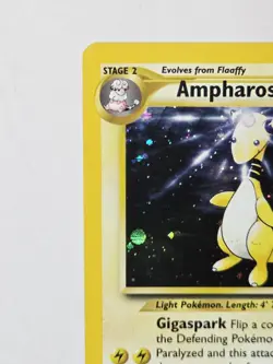 Ampharos 1/111 Swirl Holo Rare - Neo Genesis - WoTC Vintage Pokemon 2000 - Image 5