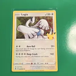 Pokemon TCG Lugia 022/025 Celebrations Holo Rare 25th Anniversary - Image 5