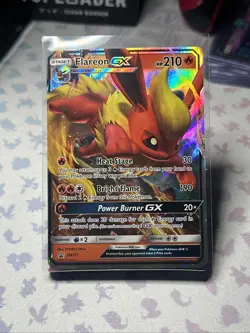 Flareon GX SM171 Sun & Moon Black Star Promo Holo Rare Pokemon TCG - Image 1