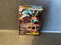 Mega Greninja EX 100/086 Ultra Rare Full Art Holo EX Pokemon Chaos Rising - Image 1