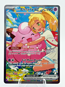 Pokemon: Lillie's Clefairy ex 280/217 (SIR) -Ascended Heroes - Image 3