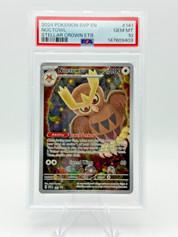 Pokemon: -PSA 10- Noctowl SVP-141 -Scarlet & Violet Promo - Image 1