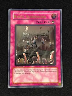 YUGIOH ROYAL SURRENDER TLM-EN059 1ST ULTIMATE HP/ CREASES - Image 1