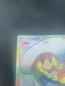 Pokemon TCG Lillie Sun & Moon Holo Full Art Ultra Rare Card 147/149 LP minus - Image 2