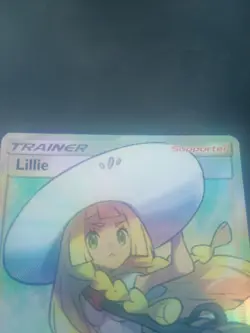 Pokemon TCG Lillie Sun & Moon Holo Full Art Ultra Rare Card 147/149 LP minus - Image 4