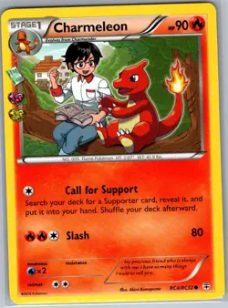 Charmeleon RC4/RC32 Non Holo Generations: Radiant Collection - Pokemon Card - NM - Image 1