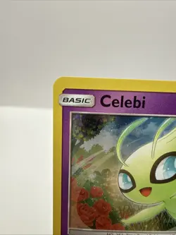 SWIRL 🌀💫 NM Celebi SM224 Cosmos Holo SM Black Star Promo Pokemon Card - Image 3
