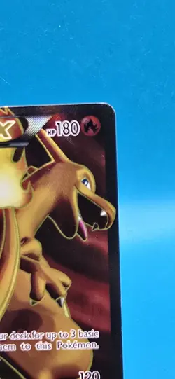 Charizard EX (100 Full Art) 100/106 Flashfire Holo Pokemon Card TCG B23 - Image 3