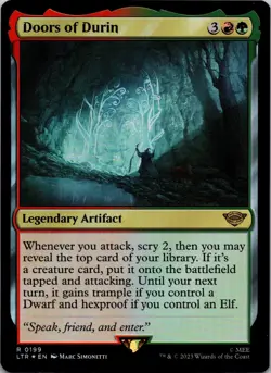 Doors of Durin 199 Universes Beyond: The Lord of the Rings mtg Foil NM - Image 1