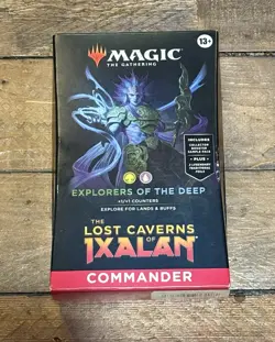 Magic ‘Lost Caverns of Ixalan’ Commander Deck – Explorers of the Deep [MTG] - Image 1