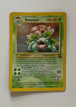 Venusaur Promo 13/Promo Holo ENG – Pokemon League 1999–2000 – WOTC – Mod Played - Image 1