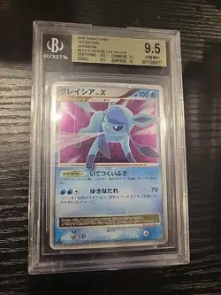 Glaceon LV.X Pokemon 2007 Holo DP4 Dawn Dash 1st ED Japanese PSA 10 w Subgrades - Image 1