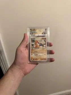 Pokemon TCG Torkoal 12/PCG-P Meiji Chocolate Promo Japanese Ace Grading 9 2004 - Image 1