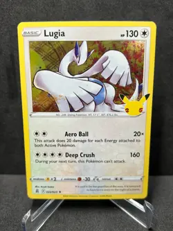 Pokemon Lugia 022/025 Celebrations 25th Anniversary Holo Near Mint - Image 1