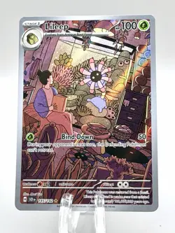 Lileep 145/142 Illustration Rare Stellar Crown Pokemon Near Mint - Image 1