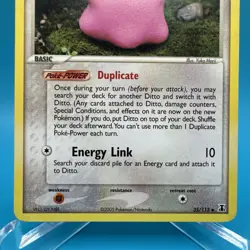 Pokemon Ditto 35/113 Delta Species Rare - LP/MP - Image 4