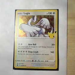 The Pokemon Company Pokemon TCG Lugia 022/025 Celebrations Holo Rare Eng 130HP - Image 1