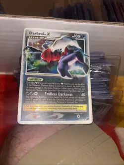 Pokemon 2008 Great Encounters Darkrai Lv.x #104/106 Lightly Played - Image 1