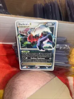 Pokemon 2008 Great Encounters Darkrai Lv.x #104/106 Lightly Played - Image 3