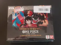 ONE PIECE OP-09 EMPERORS of the NEW WORLD booster box Factory Sealed ENGLISH - Image 2