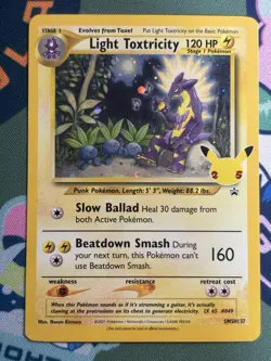 Light Toxtricity Holo Promo SWSH: Sword & Shield Promo Cards SWSH137 NM - Image 1
